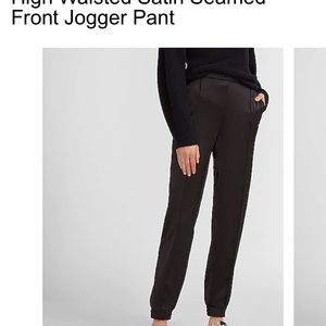 Express satin seemed joggers